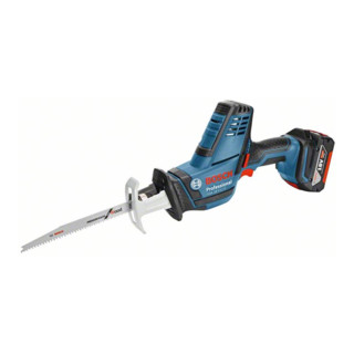 Bosch Sega alternativa a batteria GSA 18V-LI C, 2 batterie agli ioni di litio 5,0Ah, L-BOXX