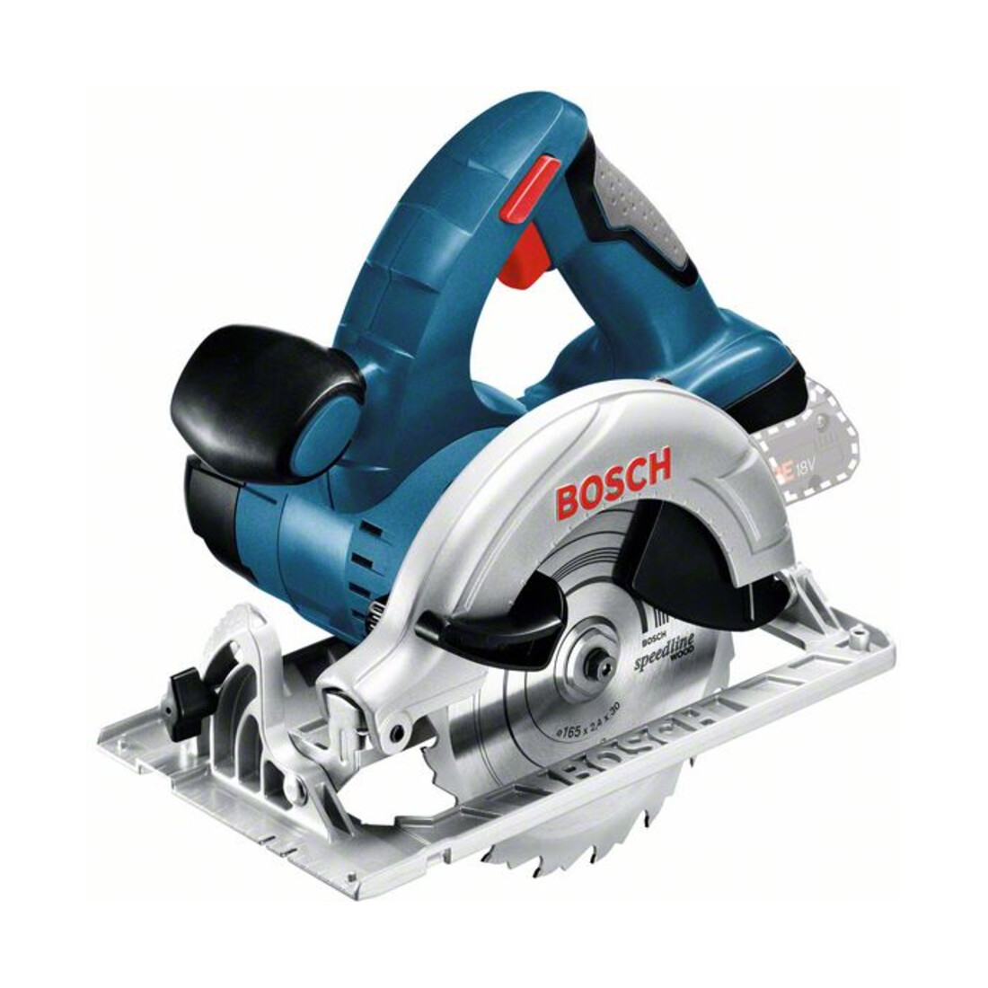 Bosch Sega circolare a batteria GKS 18V-LI versione Solo, lama per sega circolare, in cartone