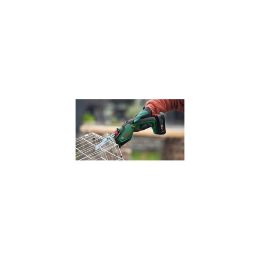Bosch Sega da giardino Keo a batteria, 1 batteria PBA 18V 2,0Ah W-B