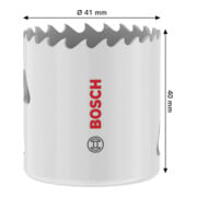 Bosch Seghe a tazza Multi Materiale con filetto, 41 x 40 mm-5