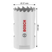 Bosch Seghetto a tazza multi materiale con filetto, 27 x 40 mm-5