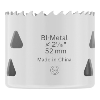Bosch Seghetto a tazza multi materiale con filetto, 52 x 40 mm