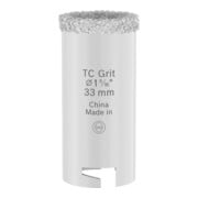 Bosch Seghetto a tazza per mattoni e piastrelle morbide con supporto a innesto, 33 x 60 mm