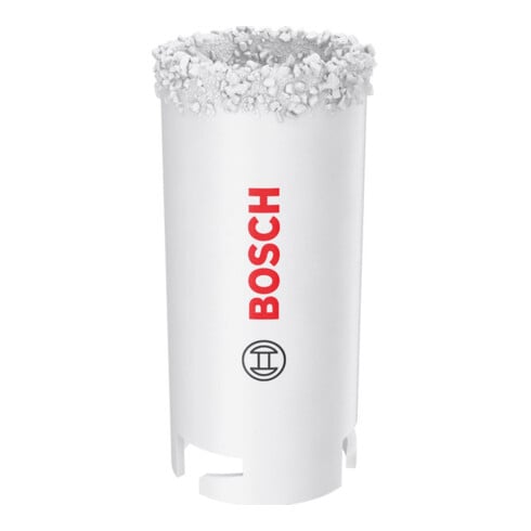 Bosch Seghetto a tazza per mattoni e piastrelle morbide con supporto a innesto, 33 x 60 mm