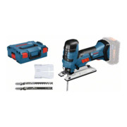 Bosch Seghetto alternativo a batteria GST 18 V-LI, senza batteria né caricabatteria, L-BOXX-1