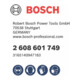 Bosch Segmente für Diamantbohrkronen 1 1/4" UNC Standard for Concrete 6 10 mm-5