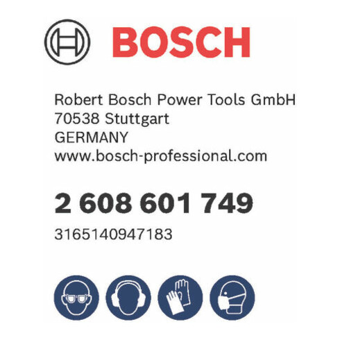 Bosch Segmente für Diamantbohrkronen 1 1/4" UNC Standard for Concrete 6 10 mm