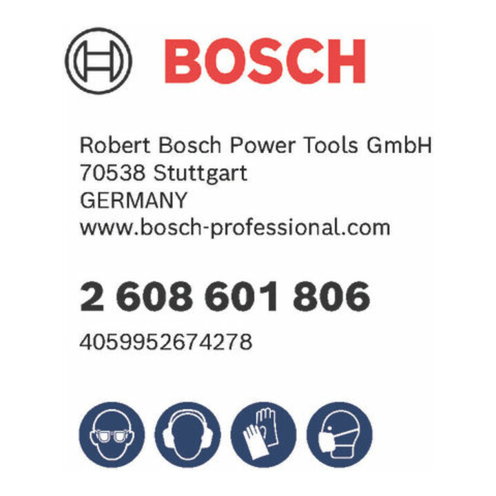 Bosch Segments pour couronne diamantée humide PRO, 250 mm, 1 1/4 pouce UNC