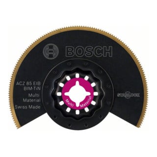 Bosch Segmentsägeblatt ACI 85 EB, Multi Material, BIM-TiN, flach, 85 mm