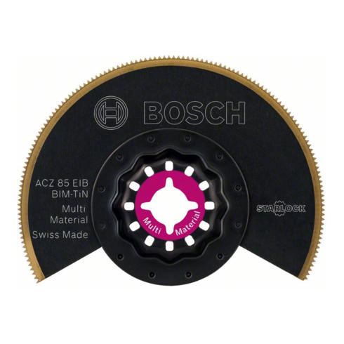 Bosch Segmentsägeblatt ACI 85 EB, Multi Material, BIM-TiN, flach, 85 mm