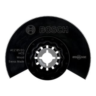 Bosch Segmentsägeblatt ACZ 85 EC Wood, HCS, 85 mm