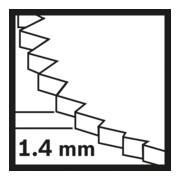 Bosch segmentzaagblad ACZ 85 EC hout, HCS, 85 mm-2