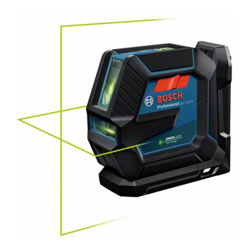 Bosch Selbstnivellierender Kreuzlinienlaser GLL, Typ: 2-15G