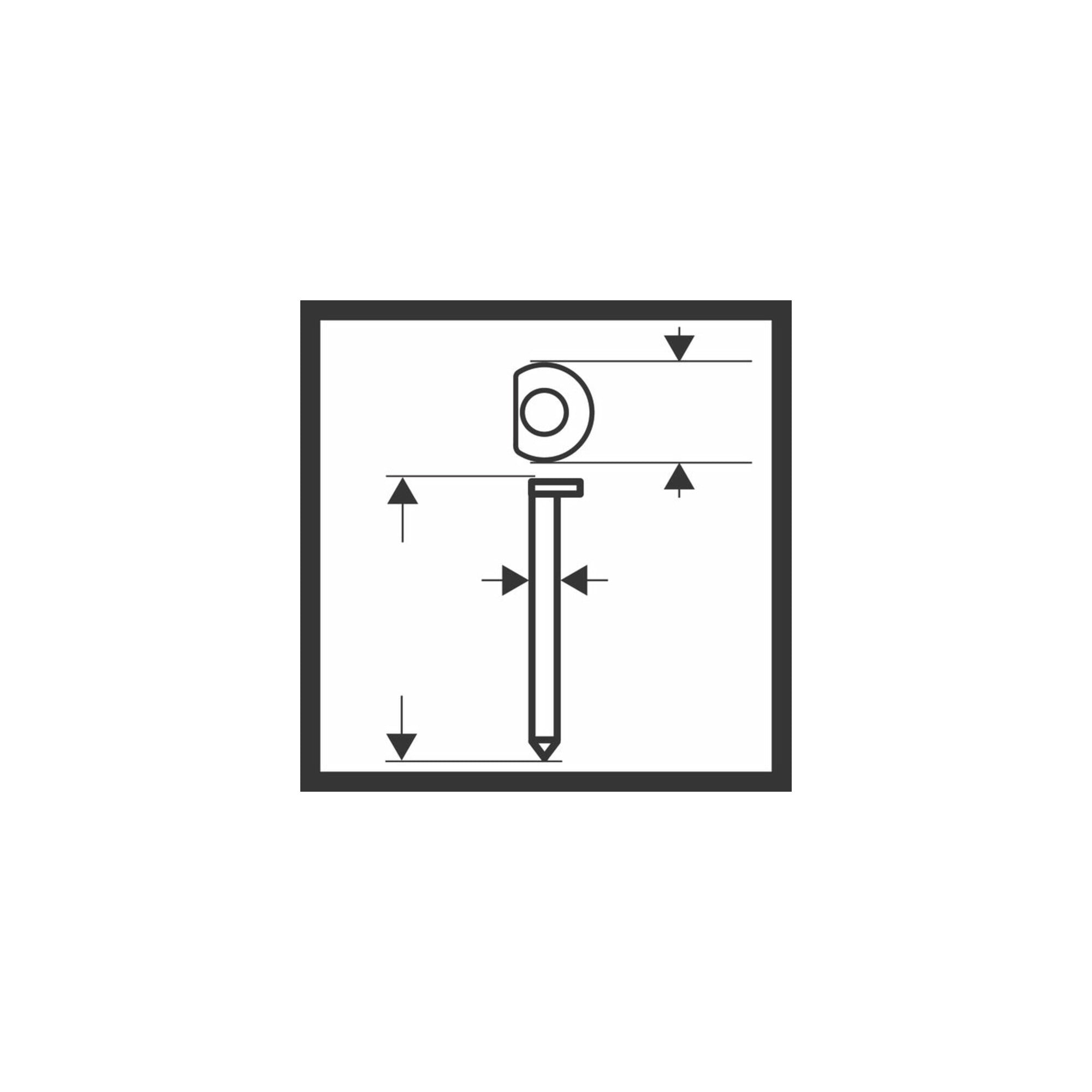 BOSCH Senkkopf-Stift 64-34 38 NR 38 mm Edelstahl