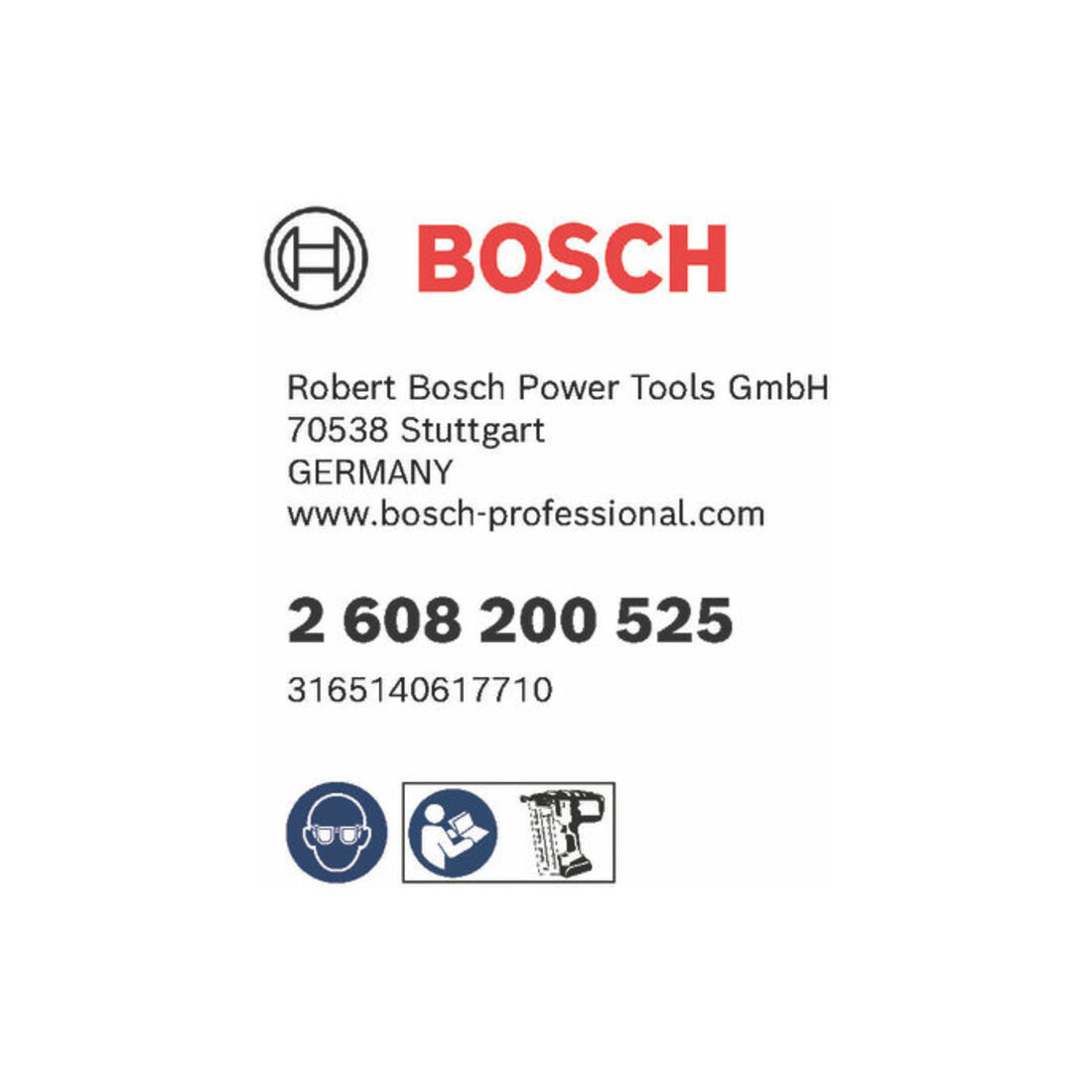 Bosch Senkkopf-Stift 64-34 50 Edelstahl