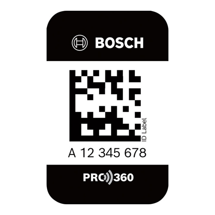 Bosch Service-Box ID Label Large 50