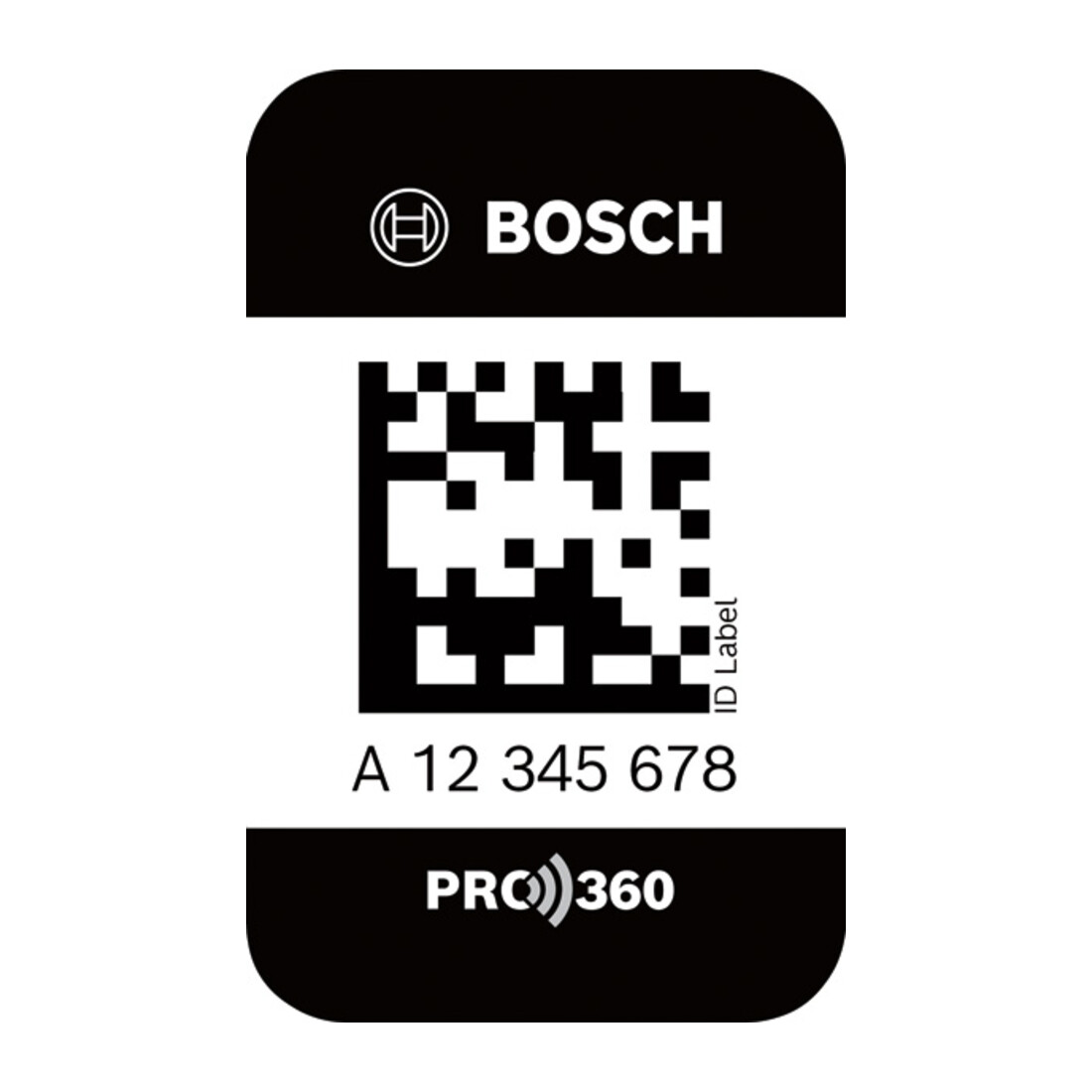 Bosch Service-Box ID Label Small 50