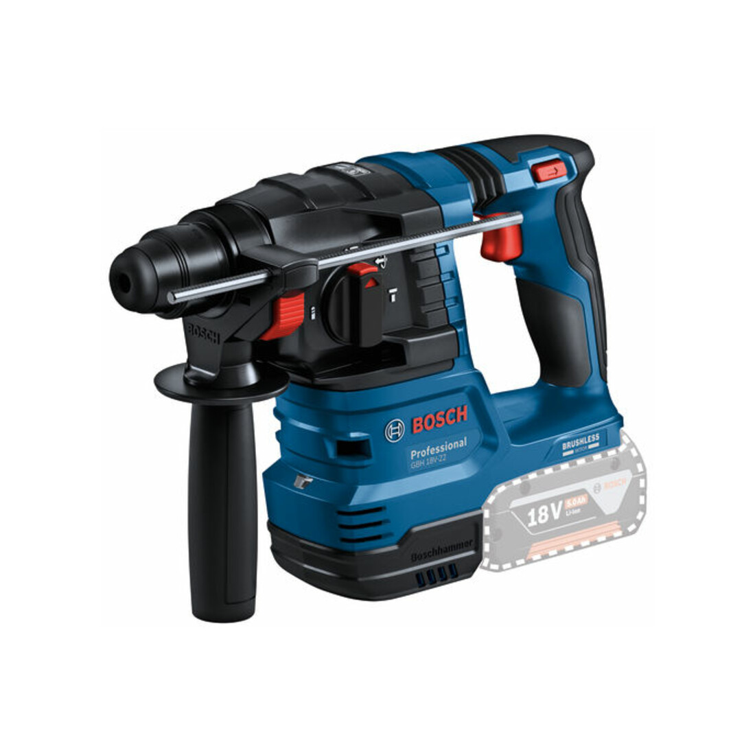 Bosch Set 2 x 18V : GSR + GBH + 2 x Jeu de mèches + 2 x GBA 18V 4,0 Ah + GAL 18V-40