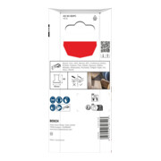 Bosch Set 5 lame da immersione per legno AII 65 BSPC, Starlock, 65 x 40 mm-2
