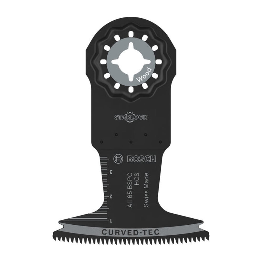 Bosch Set 5 lame da immersione per legno AII 65 BSPC, Starlock, 65 x 40 mm