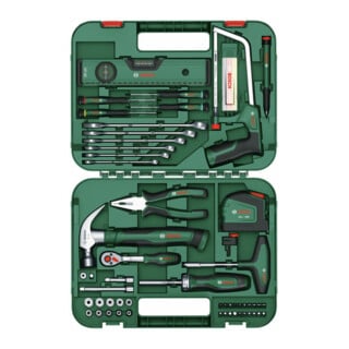 Bosch Set avancé V2 d'outils à main dans une mallette
