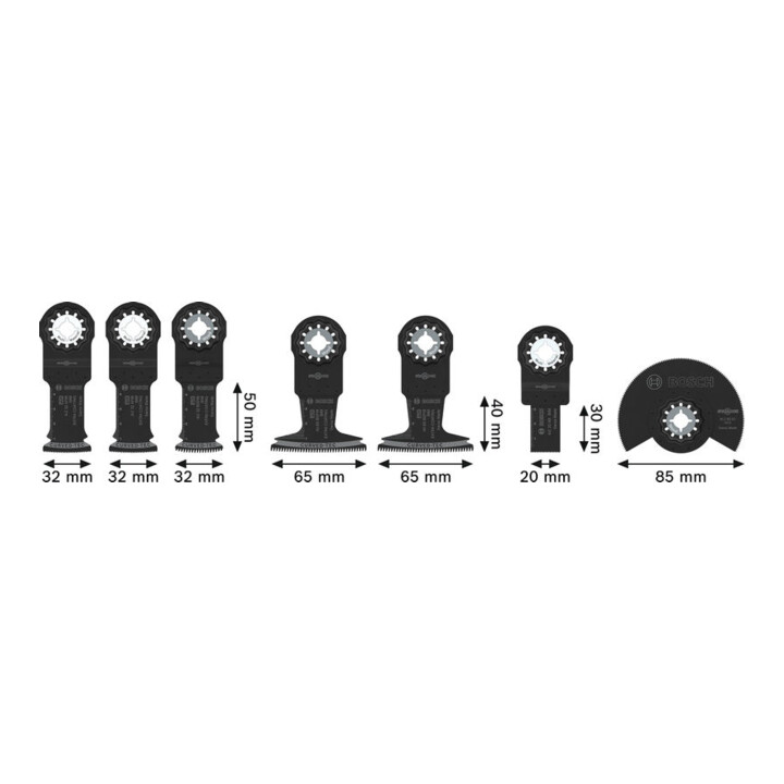 Bosch Set bois, 7 pièces