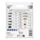 Bosch Set bois et métaux tendres, 9 pièces