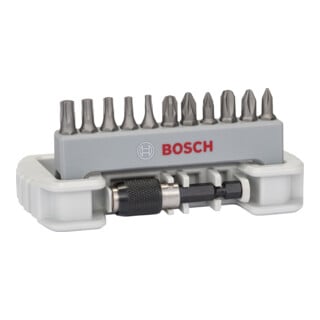 Bosch Set compact de 11 embouts de vissage extra durs avec porte-embout