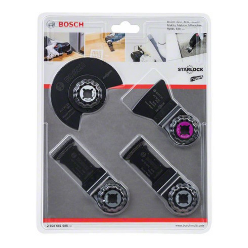 Bosch Set da pavimento/incasso 4 pezzi