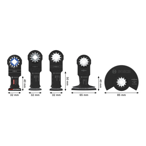 Bosch Set da taglio, 5 pezzi