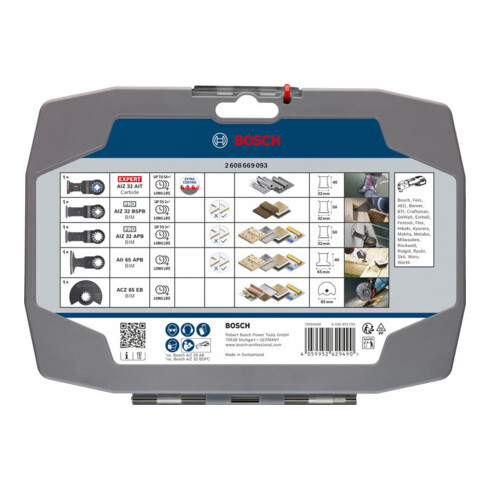 Bosch Set da taglio, 5 pezzi