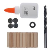 Bosch Set de 32 chevilles en bois, 8 mm-2