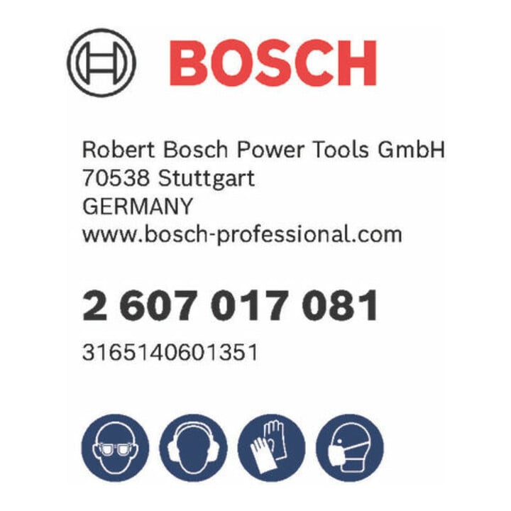 Bosch Set de 5 forets béton CYL-3, 5-8 mm