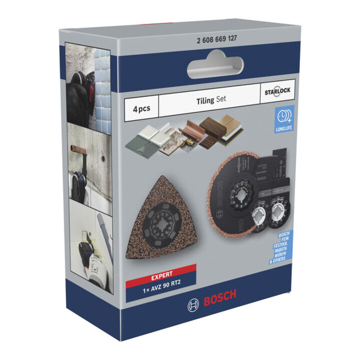 Bosch Set de carreaux, 4 pièces