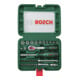 Bosch Set de cliquets 1/4" 37 pièces Outils à main