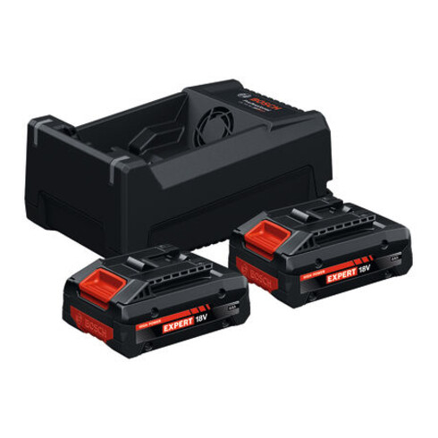 Bosch Set de démarrage Batterie/Chargeur 2x EXBA18V-40 + GAL 12V/18V-80; C