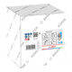 Bosch Set de disques abrasifs à lamelles X451, 115 × 22,23 mm, K40/K60/K80/K120, Z27, 15 pcs