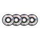 Bosch Set de disques abrasifs à lamelles X451, 115 × 22,23 mm, K40/K60/K80/K120, Z29, 60 pcs