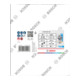 Bosch Set de disques abrasifs en éventail, 125 mm, T29-2