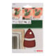 Bosch Set de feuilles abrasives pour ponceuse multi K=80 10 pièces