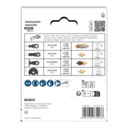 Bosch Set de lames bois et métaux tendres pour outils multifonctions oscillants, 6 pièces-5