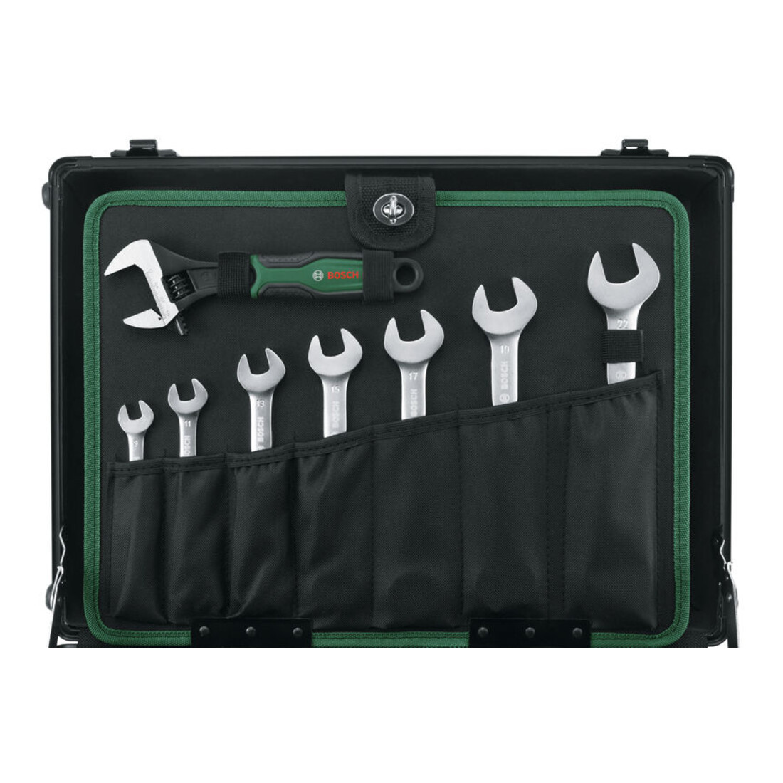 Bosch Set de mallettes à roulettes pour outils à main, 119 pièces