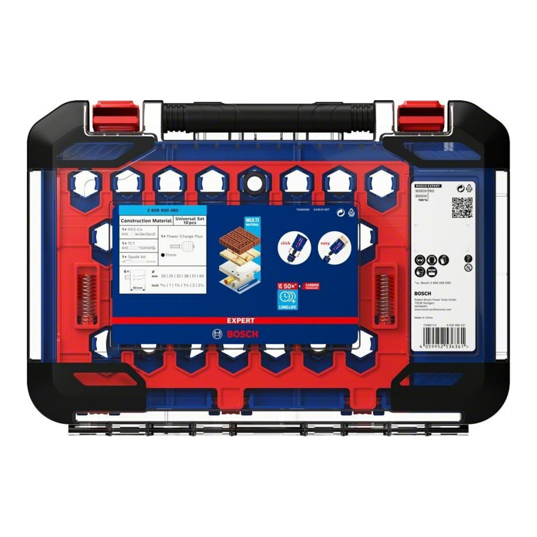 Bosch Set de scies-cloches Electrician 10 pcs 20-64mm Matériau construction EXPERT
