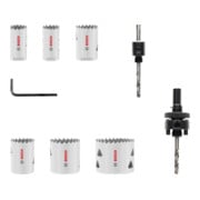 Bosch Set de scies-cloches multi-matériaux avec filetage, 19; 22; 29; 38; 44; 57 x 40 mm-5
