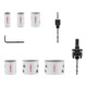Bosch Set de scies-cloches multi-matériaux avec filetage, 20; 25; 32; 38; 51; 64 x 40 mm-5