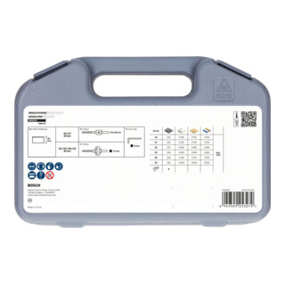 Bosch Set de scies-cloches multi-matériaux avec filetage, 24; 27; 32; 35; 40; 52 x 40 mm