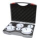 Bosch Set de scies-cloches multi-matériaux avec filetage, 35/54/70/76/83/95/102/114/127 x 40 mm