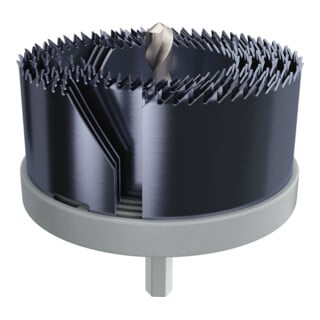 Bosch Set de scies-cloches pour bois et plaques de plâtre avec porte-foret, 46/53/60/67/74/81 x 31 mm