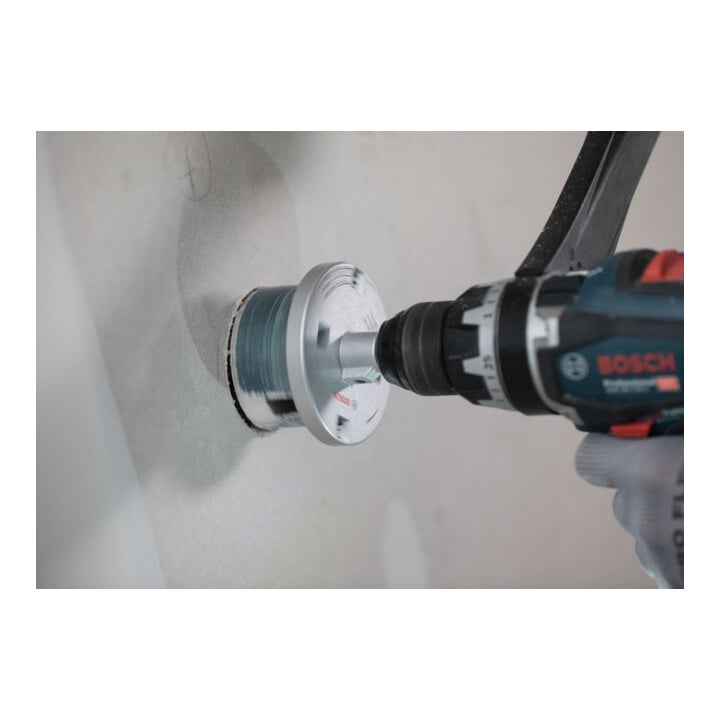 Bosch Set de scies-cloches pour bois et plaques de plâtre avec porte-foret, 46/53/60/67/74/81 x 31 mm