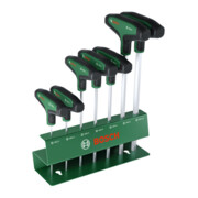 Bosch Set de tournevis hexagonaux avec manche en T, 7 pièces-1